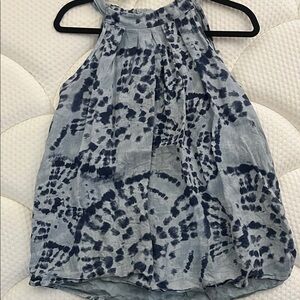 Elegant Tie-Dye Women's Tank Top